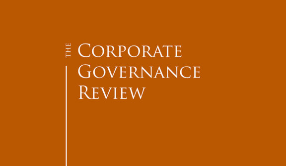 I&O Partners Contributed to The Corporate Governance Review